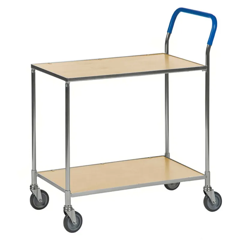 ESD table trolley 2 shelves, Electro galvanised LxWxH (mm)850x435x950 - Kongamek Neue Kollektion