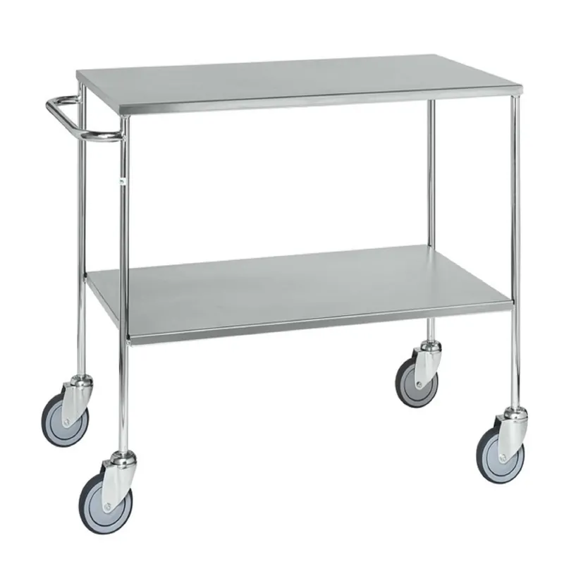 Solange Der Vorrat Reicht Table trolley L x W X H (mm) 1000x580x870, 4 swivel, 200kg capacity - Kongamek