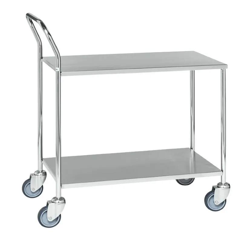 Sichere Zahlung Table trolley L x W X H (mm) 840x430x960, 4 swivel, 200kg capacity - Kongamek