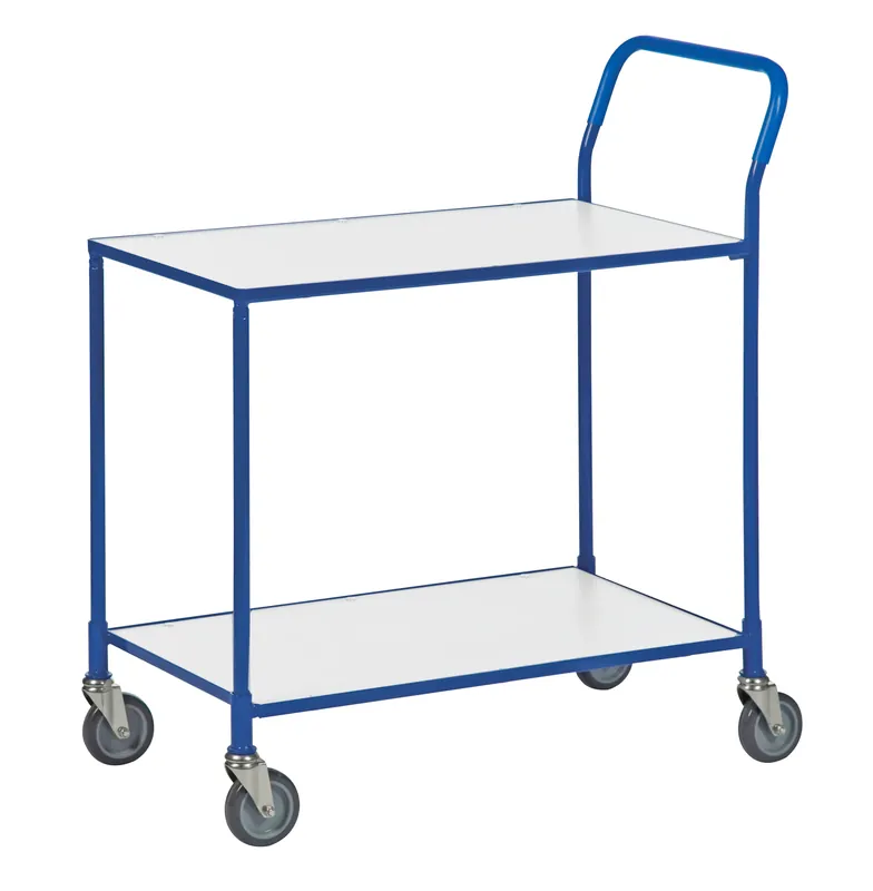 Preis Gesenkt Smaller Table trolley with 2 shelves, L x W x H (mm) 1020 x 555 x 965 Kongamek