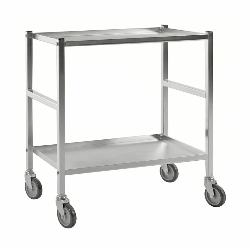 Electro galvanised Smart table top trolley with 2 shelves 690 x 430 x 750 Wochenendangebot