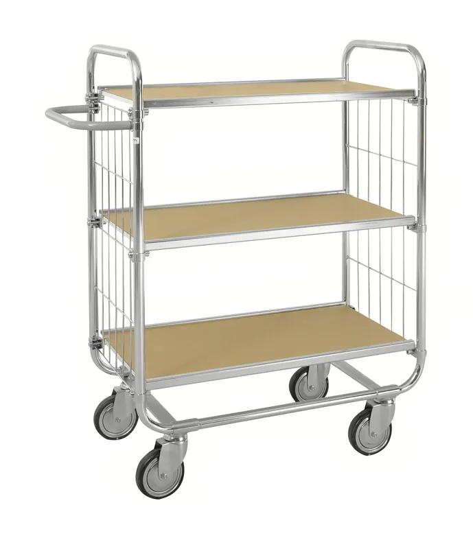 Finale Aktion 8000 series flexible ESD shelves trolley 945x470x1120 - Kongamek