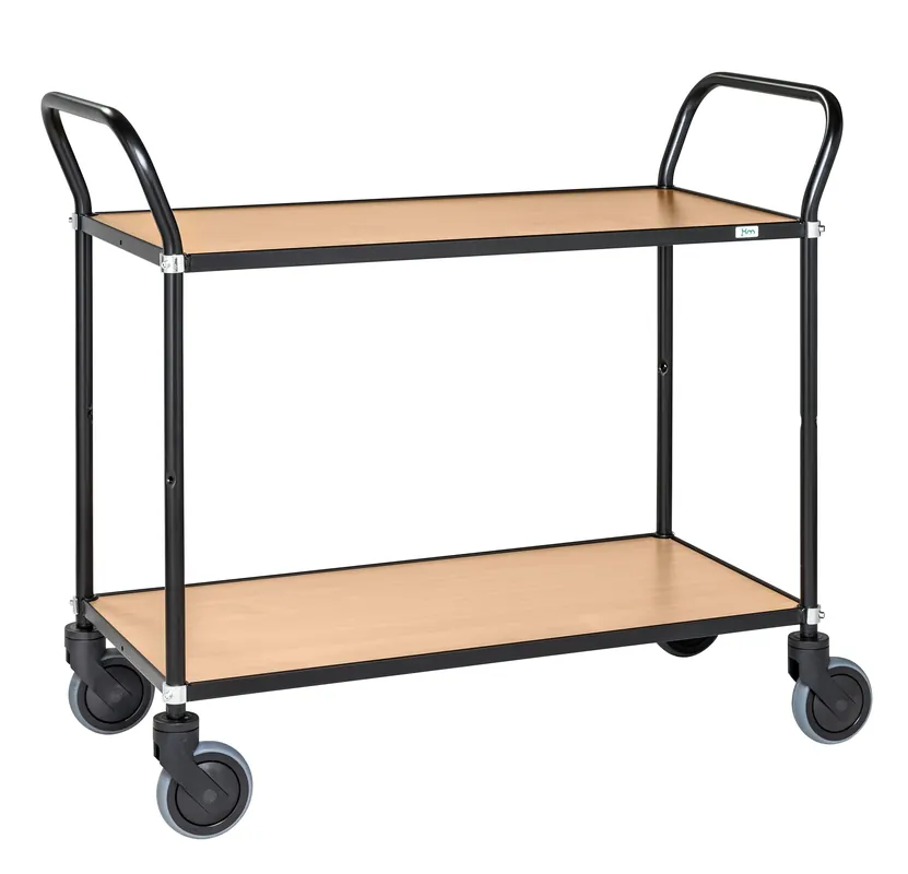 Elegant design trolley LxWxH 1100 x 430 x 940mm 4 swivel castors 125 mm Kongamek Neue Kollektion