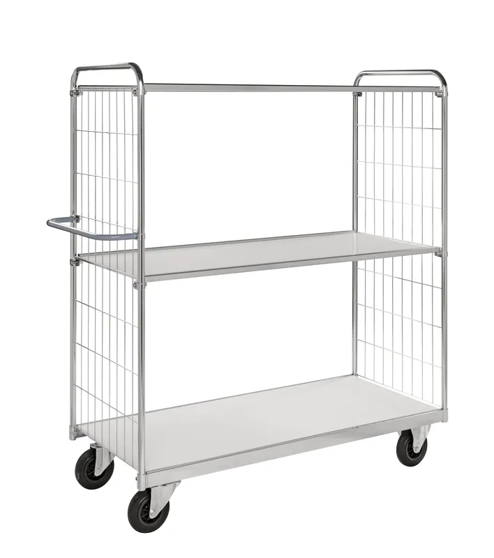 Neu Im Sortiment Robust flexible shelf trolley suitable L x W x H 1790 x 650 x 1025 mm Kongamek