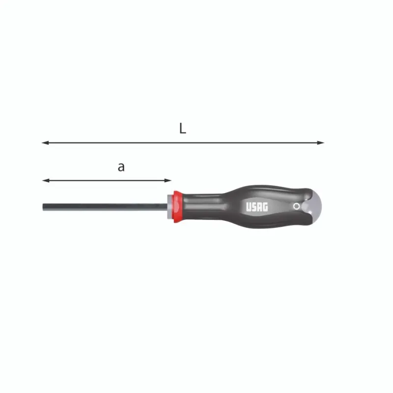 Sichere Zahlung Hexagon male wrench with handle - Usag 280 D