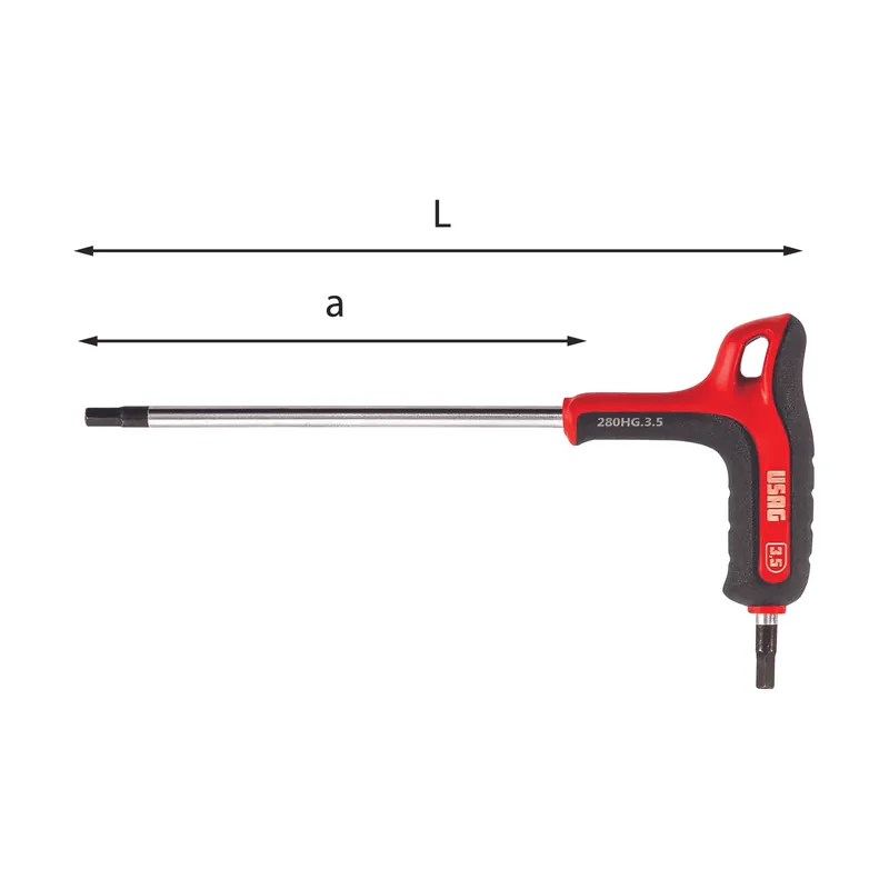 Male wrenches with bimaterial handle - Usag 280 HG Billig