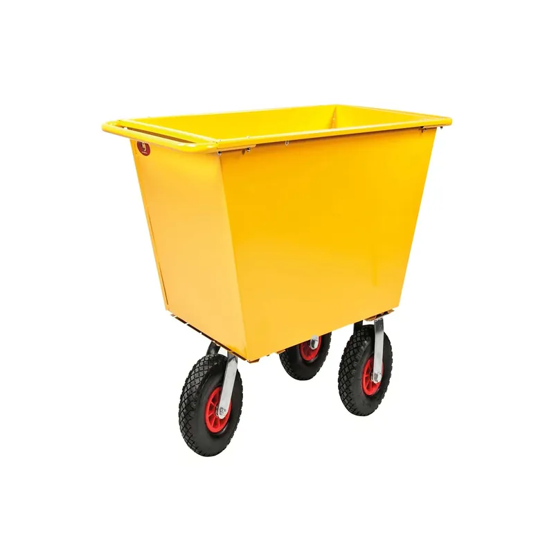 Finale Aktion Waste trolley 200 L, Hoisting brackets max load 400kg LxWxH (mm) 1220x580x850