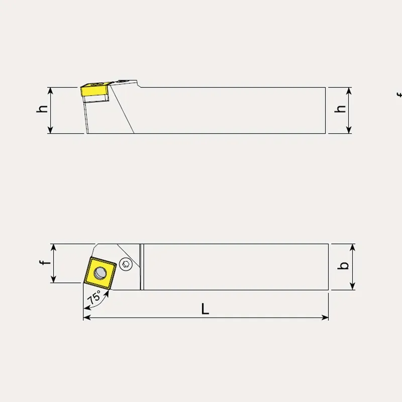 External Machining Toolholders, Negative Inserts - Talicarb PSBN-R Preis Gesenkt