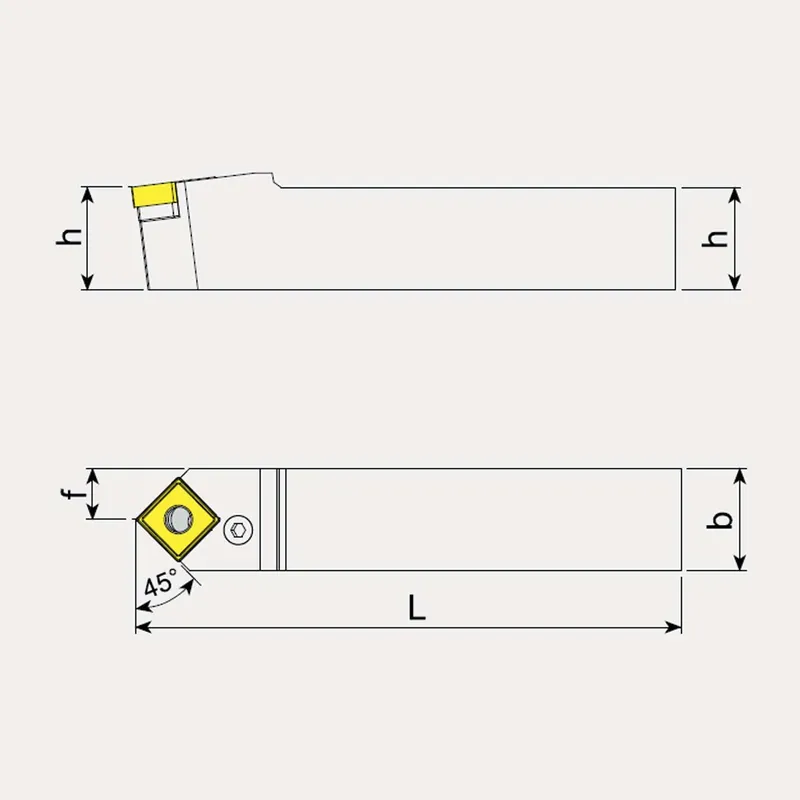 External Machining Toolholders, Negative Inserts - Talicarb PSDNN Neue Kollektion