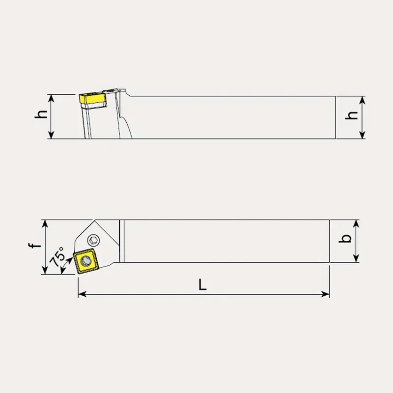 External Machining Toolholders, Negative Inserts - Talicarb PSKN-L Super-Preis