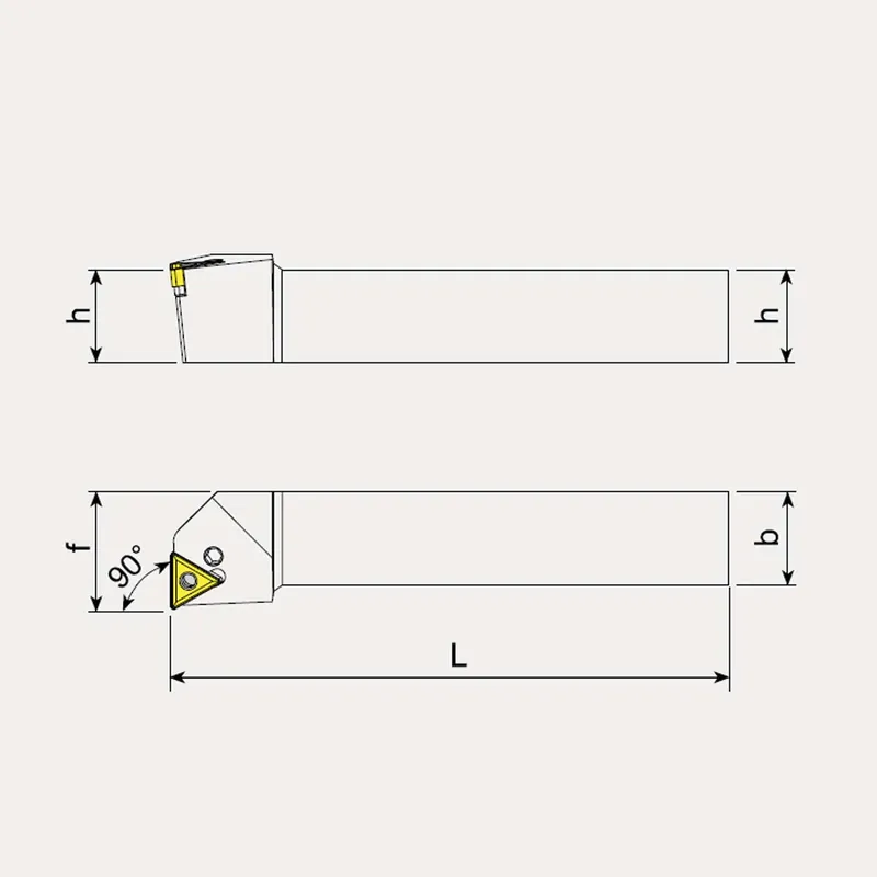 External Machining Toolholders, Negative Inserts - Talicarb PTFN-R Nur Heute