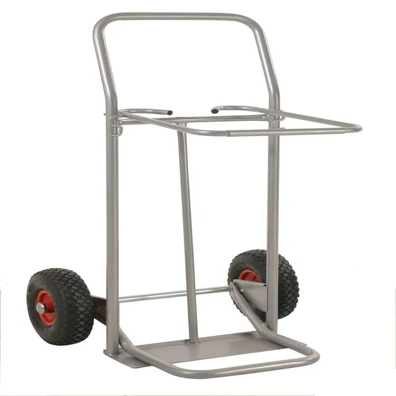 600 x 600 x 900 Sack trolley with thick 260 mm pneumatic wheels - Kongamek Begrenztes Angebot