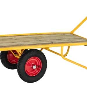 Yellow heavy-duty trolley 2326 x 615 x 775 Kongamek Meistverkauft