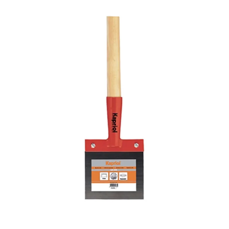 Extra wall scraper with wooden handle 35x15cm - Kapriol 23324 Saisonangebot