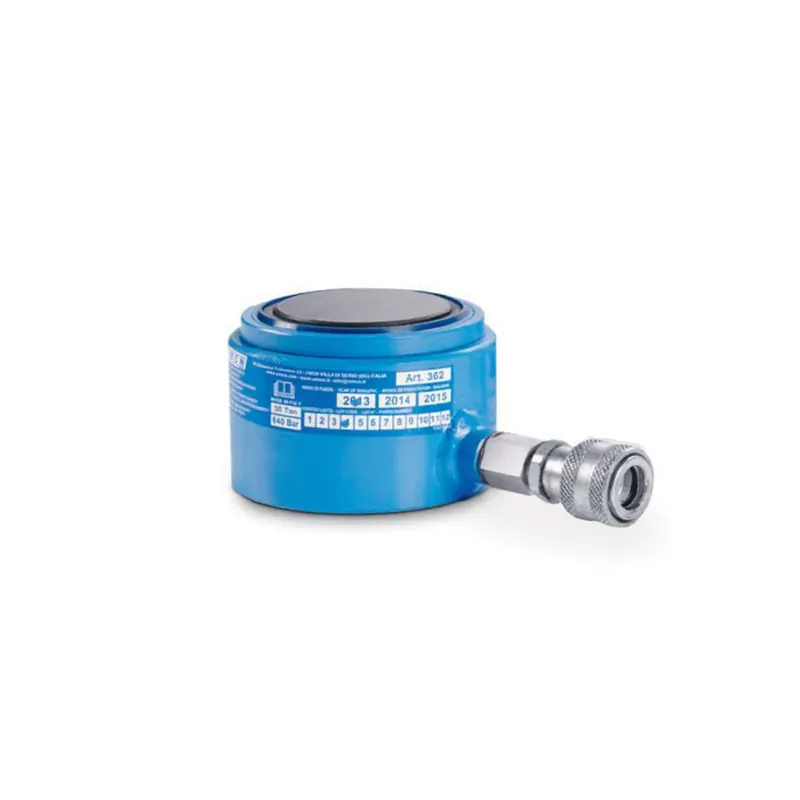 30 ton capacity hydraulic cylinder with spring return H.78mm - OMCN 362/M Heißes Angebot