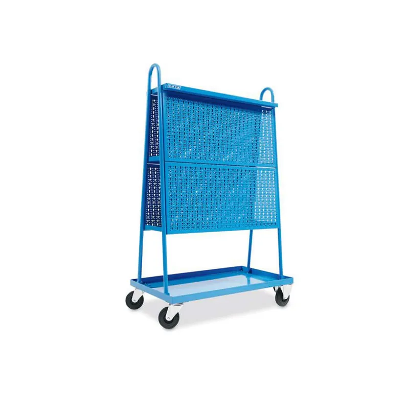 4-shelf trolley complete with double tool board - OMCN C51/A Nur Heute
