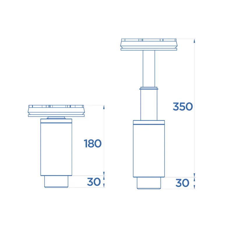 2 universal adapters for lifting crossbars 2500kg - OMCN A459 Neue Kollektion