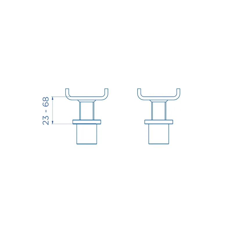 2 special adapters for electromechanical lifting bridges- OMCN H199/R Mega-Angebot