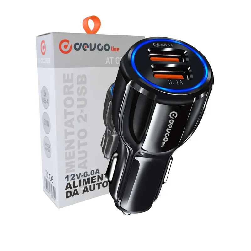 Kracherpreis Car Power Supply USB 6.0A - DEVCOline - AT CC 2USB