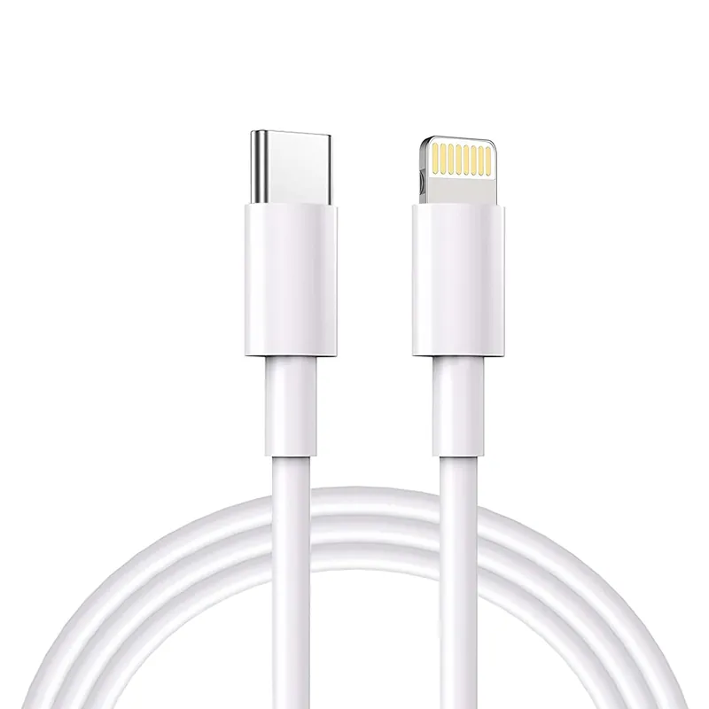 Beliebt USB connecting cable compatible with iPhone and USB-C 1 meter - DEVCOline