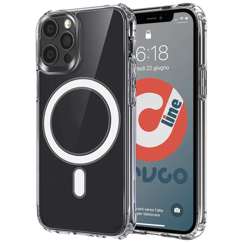 MagSafe Cover transparent cover compatible with iPhone 12 - AT CT IP12 Nur Für Kurze Zeit