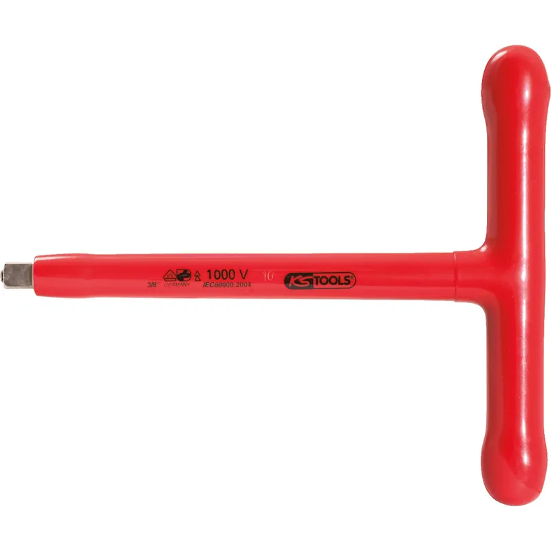 Preisknaller 3/8" T-Griff-Aufsteckschlüssel mit Schutzisolierung, 200mm