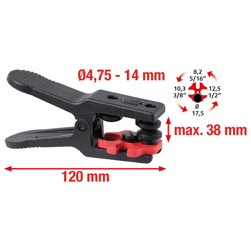 Echt ALLinONE Fluidstopper Ø 4,75 - 14 mm