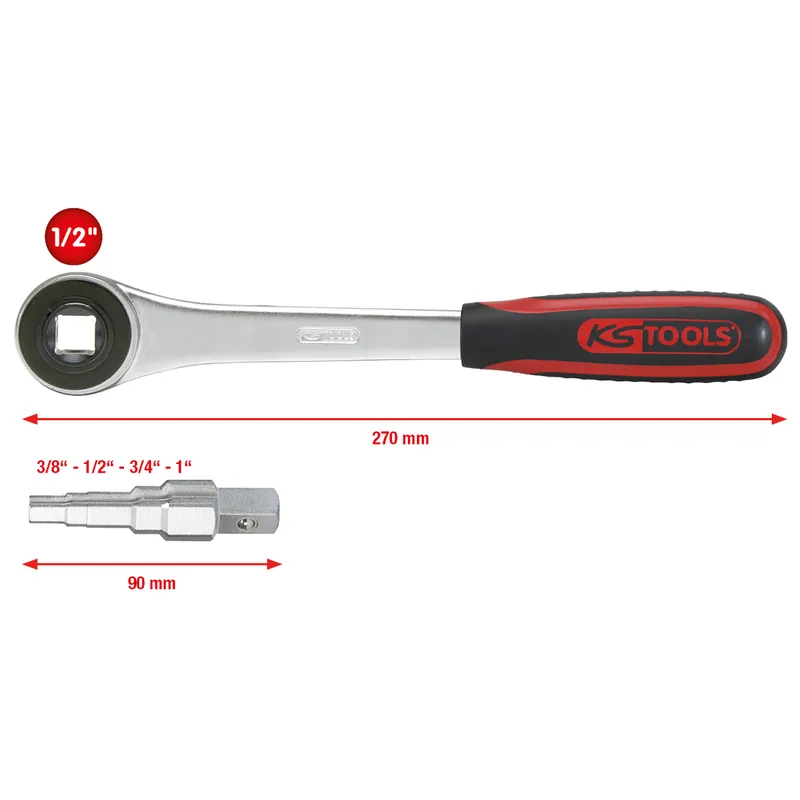Universal-Stufenschlüssel-Satz 3/8"-1", 2-tlg Versand Am Gleichen Tag