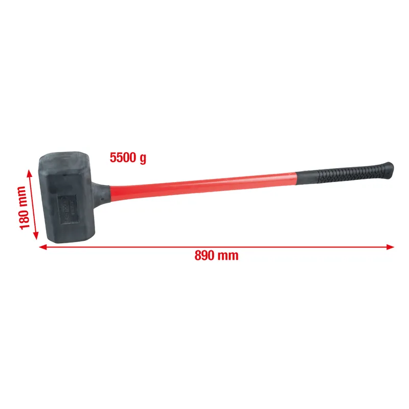 Rückschlagfreier Schonhammer, XL, 5500g Neu
